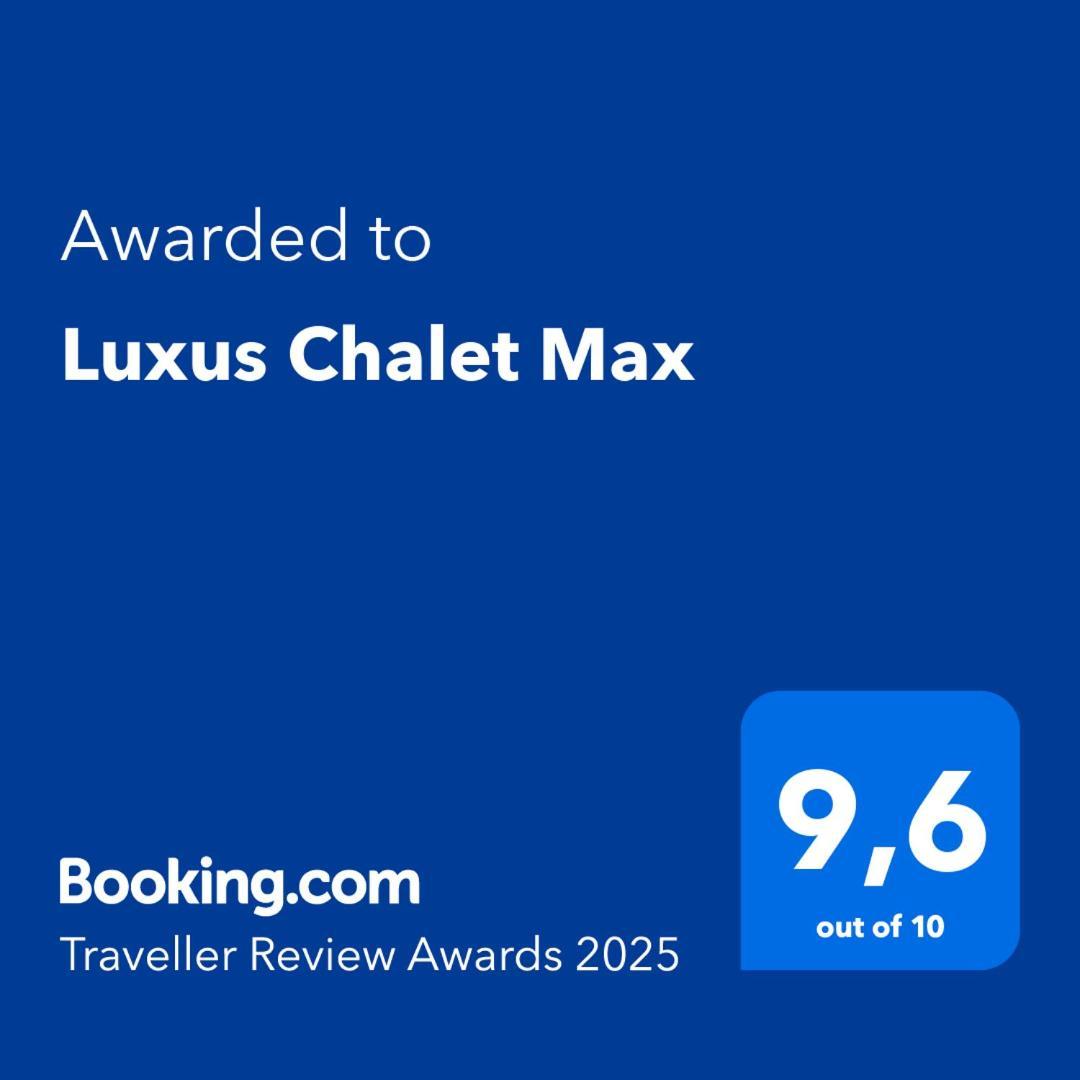 Luxus Chalet Max Glanz an der Weinstraße Exterior foto